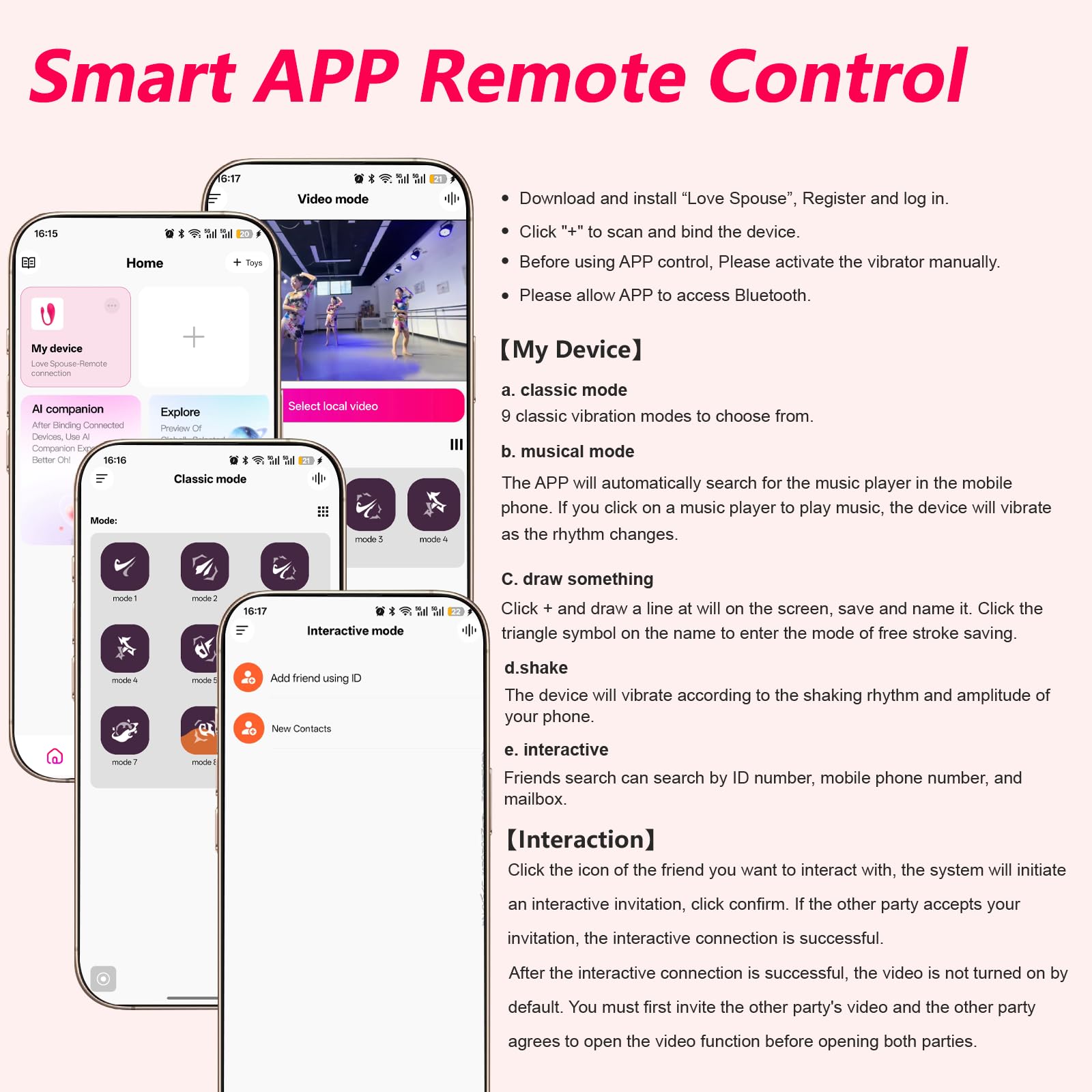 Female Wearable Vibrator,APP Remote Control Adult Sex Toys,Panty Egg Dildo