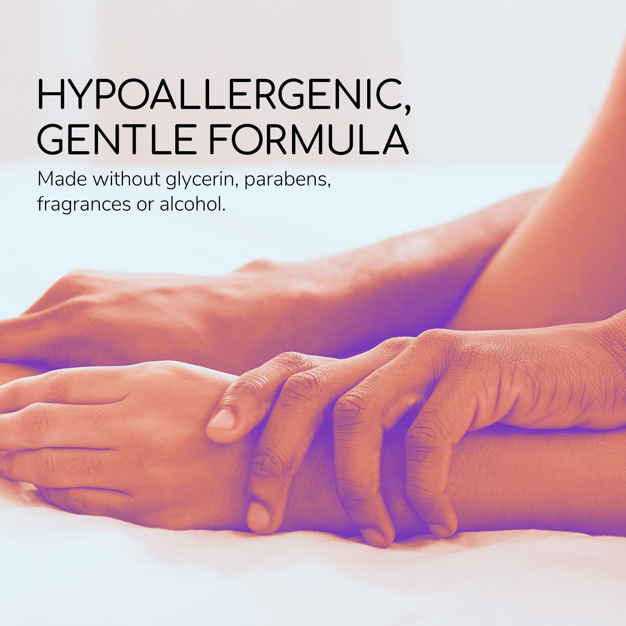 Astroglide Water-Based Lube (3oz), Ultra Gentle Gel Personal Lubricant, Hypoallergenic with No Parabens or Glycerin, Lube for Men, Women, and Couples