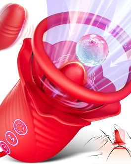 Women Sex Toy Sucking Vibrators – Clitoris Vagina Pussy Pump Tongue Vibrators for Women Quick Sexual Pleasure, 5 & 10 Modes, Female Couple Sex Toy & Games