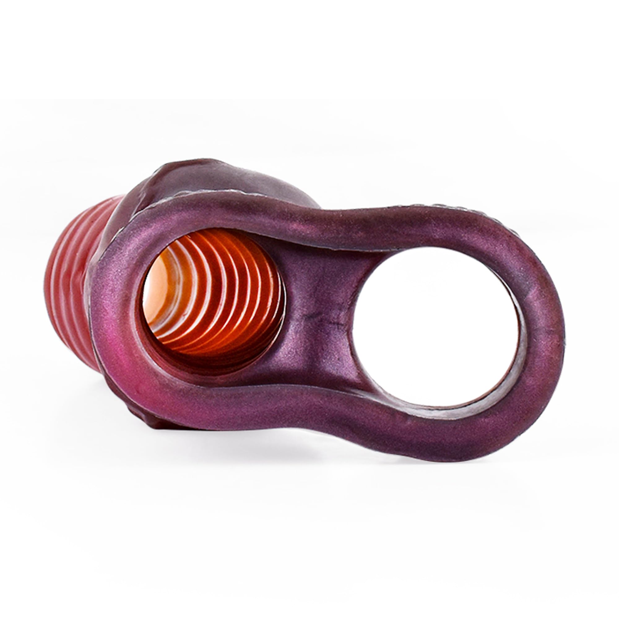 Penis Sleeve Small Size Cock Sleeve Girth Extension Sex Toys for Men, 3 Sizes Pink Silicone Penis Ring Delay Ejaculation Enhance Erection Penis Enlargement Sheath for Male Couples(Small)