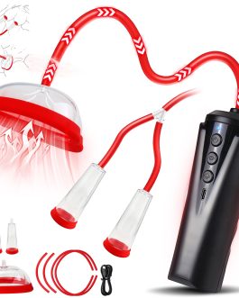 Pussy Pump Clitoral Pump Vacuum Pump with 3 Suction Levels & 7 Modes, Nipple Sucker Clit Sucker for Women Pleasure, Vagina Toy Female Women Sex Toys, BDSM Kit Adult Sex Toys for Couples Games