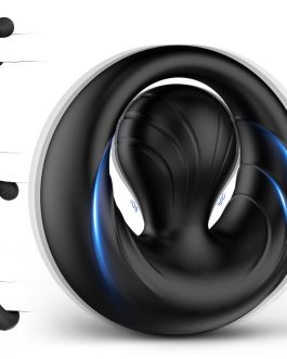 Vibrating Cock Ring for Couples with Flexible Bulb Clitoral Stimulator, Penis Ring Vibrator with 10 Vibration Male Adult Sex Toys for Men Women, Couple Sex Toy for Clitoris & Testicles Stimulation