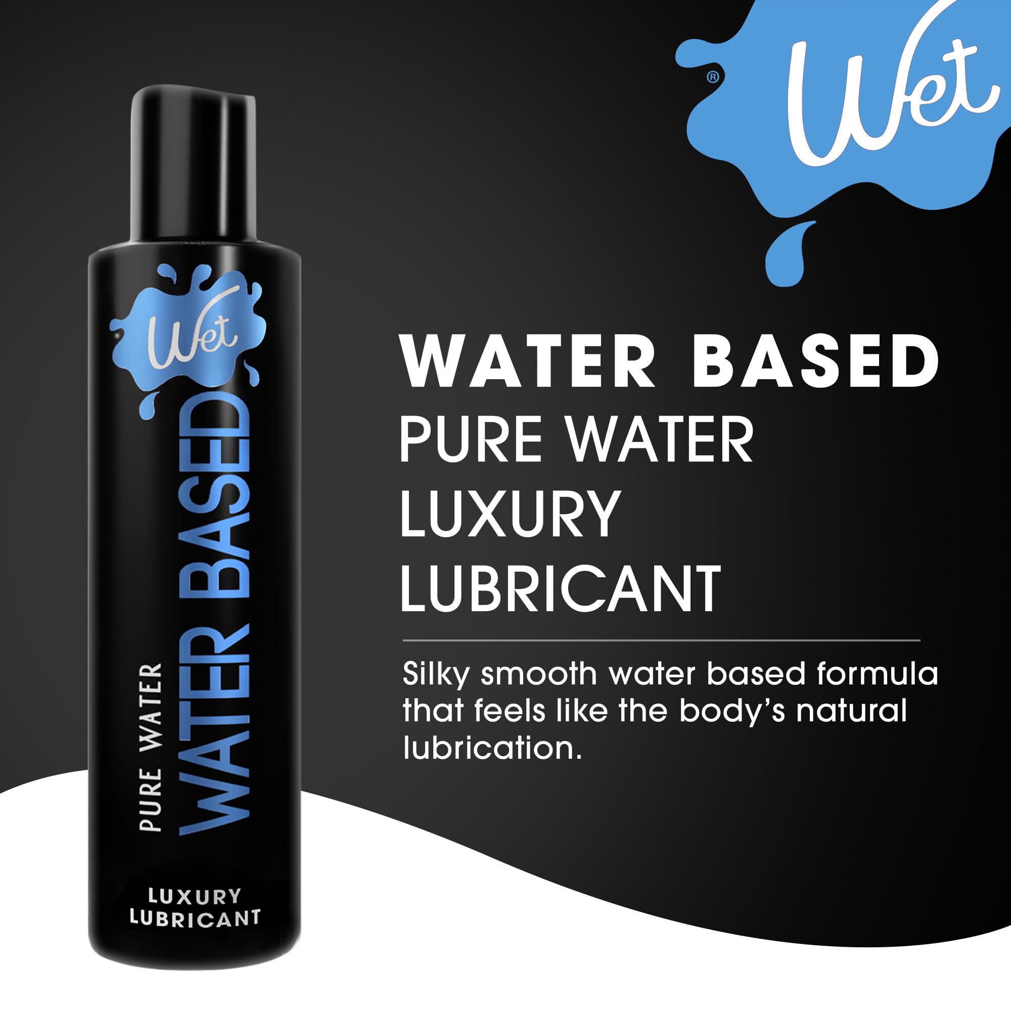 Wet Assortment Sampler 3-Pack Luxury Collection Silicone, Water-Based, and Hybrid Lubes for Men, Women, and Couples | Paraben-Free, Gluten-Free, Stain-Free, Travel-Friendly, 1 fl oz Each