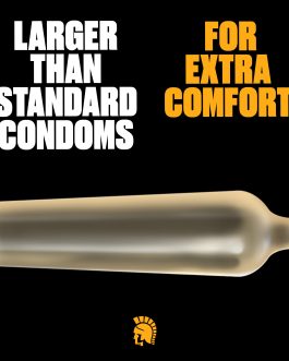 TROJAN Magnum Lubricated Large Condoms, Comfortable and Smooth Lubricated, America’s Number One Condom, 36 Count Pack