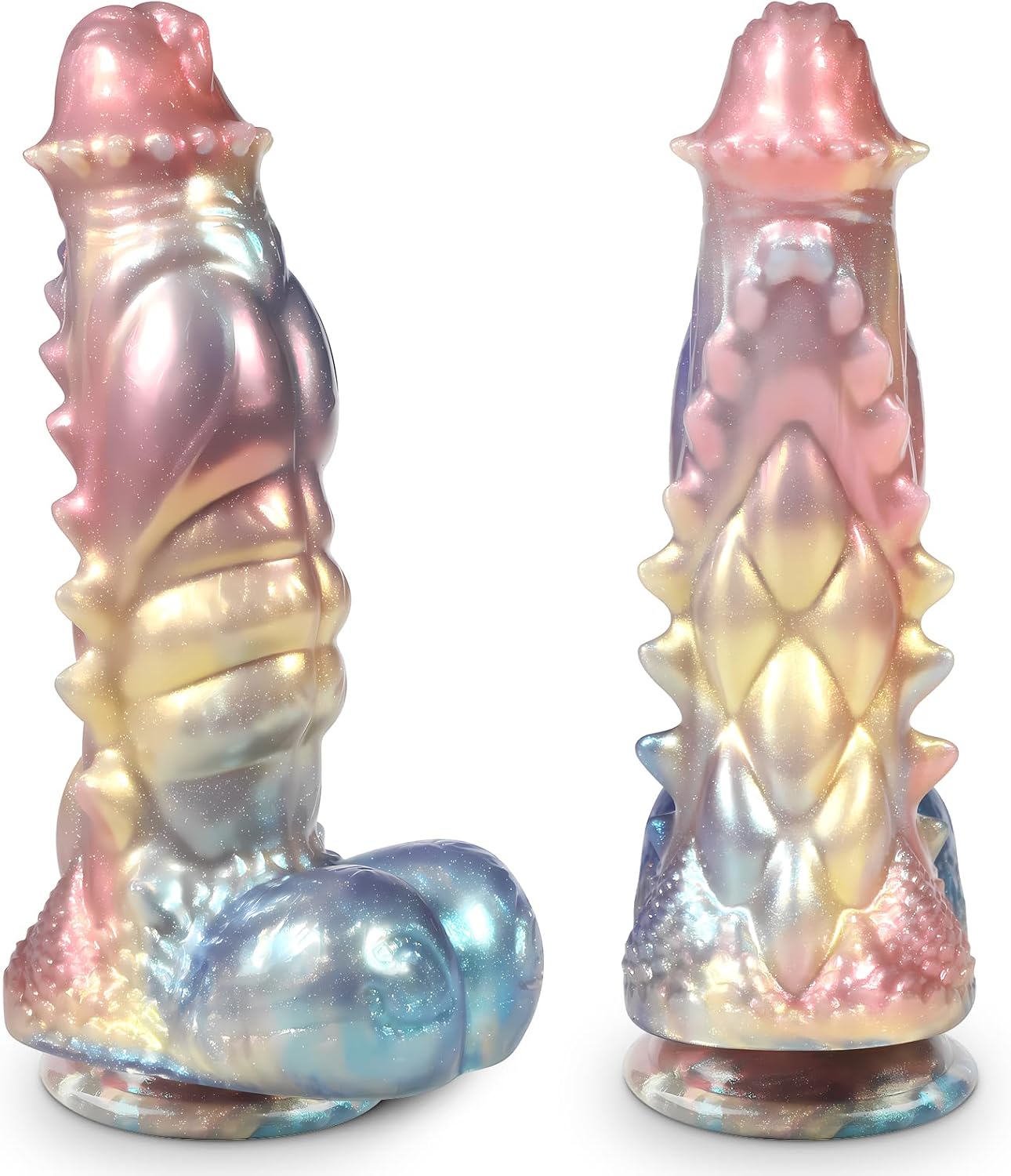Monster Dildo Fantasy Dragon Dildo - 9'' Huge Thick Big Alien Dildo with Powerful Suction Cup, 1.41LB Giant Horse Soft Silicone Anal Dildo for G Spot Anal Play, Adult Sex Toys for Gay Men Women
