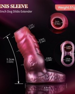 Penis Sleeve Small Size Cock Sleeve Girth Extension Sex Toys for Men, 3 Sizes Pink Silicone Penis Ring Delay Ejaculation Enhance Erection Penis Enlargement Sheath for Male Couples(Small)