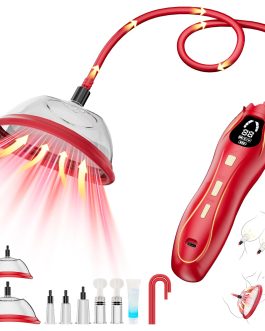 Pussy Pump Electric Rose Clitoral Pump – Vagina BDSM Nipple Sucking Toy for Women, 3 Suction Levels & 3 Modes Adult Sex Toys Pumps Enlargers, 2 Clit & 5 Nipple Suckers, Rose Toys Kit for Female Couple