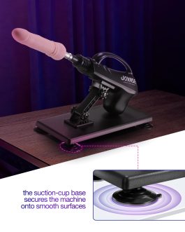 Sex Machine Joynse Automatic Fuck Machine with 3 Attachments, Thrusting Dildo Machine with Suction Cup Adapter, 3XLR Connector Love Machine Adult Sex Toys for Men Women