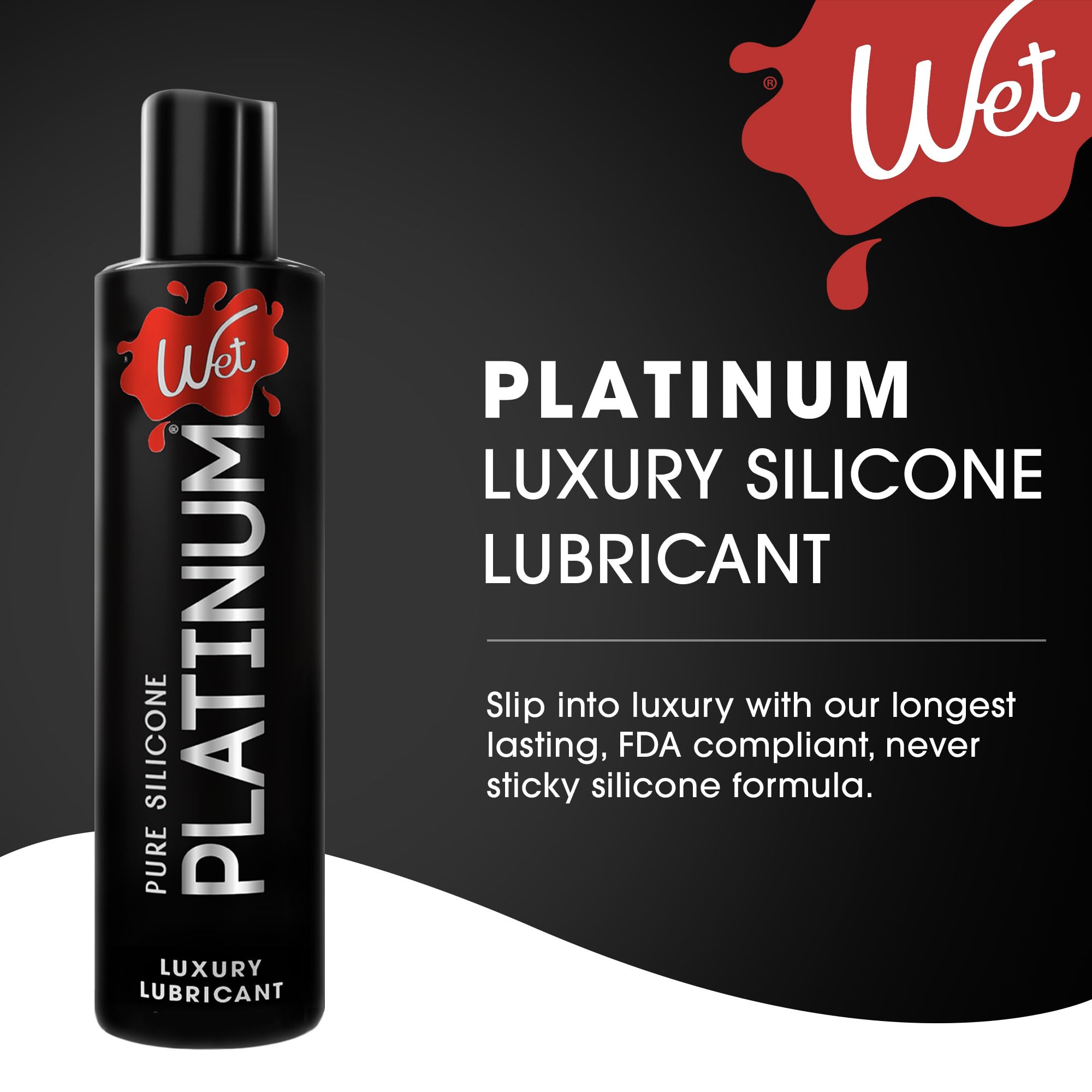 Wet Assortment Sampler 3-Pack Luxury Collection Silicone, Water-Based, and Hybrid Lubes for Men, Women, and Couples | Paraben-Free, Gluten-Free, Stain-Free, Travel-Friendly, 1 fl oz Each