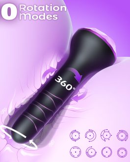 Vibrating Butt Plug Anal Toys, Prostate Massager with 10 Vibrating & Rotating Modes, Beginner-Friendly Anal Plug Sex Toys for Men & Women, 2 Motors Anal Dildo & G-Spot Vibrator Anal Beads Adult Toys