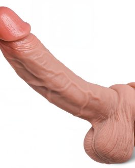 Realistic Dildo for Beginners Lifelike Huge Silicone Dildo, with Strong Suction Cup for Hands-Free Play, Realistic Penis for G-Spot Stimulation Dildos Anal Sex Toys for Women and Couple 7.7 “