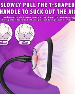 Pussy Pump for Women, Manual Clitoral & Vaginal Vacuum Pump with 2 Suction Cups, Female Sensitivity and Stimulation Enhancer, Personal Wellness Pump Kit