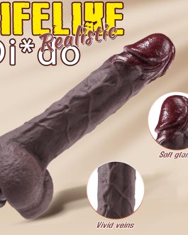 7.3 inch Realistic Dildo, g-spot Silicone Dildos with Strong Suction Cup, Small Dildo for Anal vingina,Sex Toy for Women and Men Adult Toy,Sex Machine juguetes sexuales (7.8 Inch)