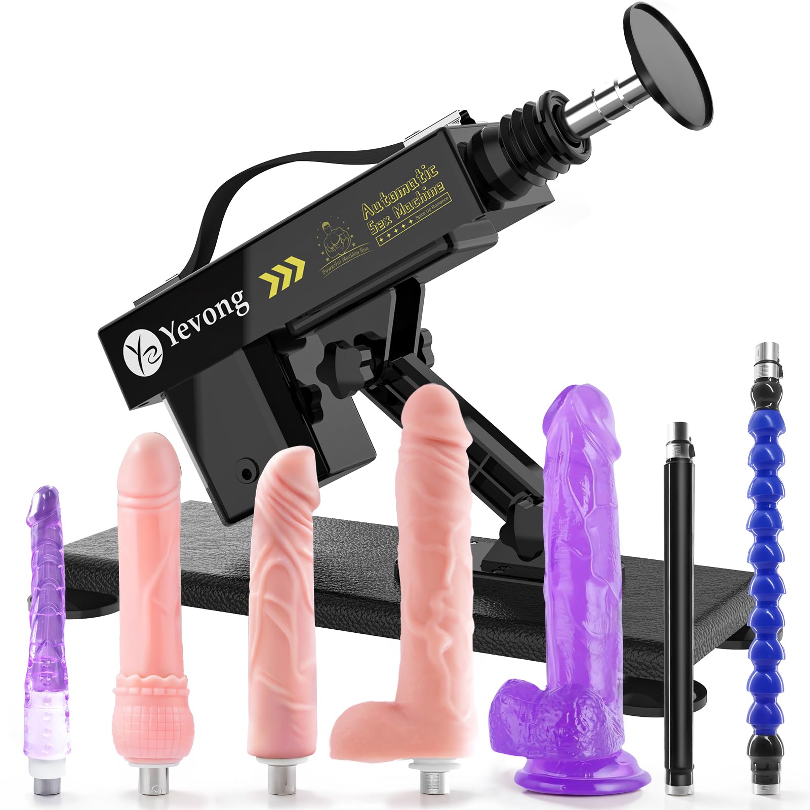 Sex Machine,Automatic Thrusting Dildo Machine with Suction Cup,Dildo Machine for Women with 8 Attachment Sex Toys Adult Sex Toy