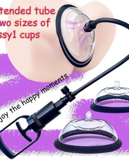 Clitoral and Nipple Pump Sex Toys, Vacuum Pumps, Pleasure Increasing Tools, Adult Sexual Pleasure Tools, Double Nipple Suckers, Clitoral Stimulator Includes 4 Suckers, BDSM Adult Sex Toy,Orgasm Tools
