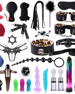 30pcs BDSM Kit Bondaged kit Adult,Sex Toy kit for Adult Toys,Restraint Set for Sex Accessories BSDM Toys for Couples,Sex Things for Couples Kinky,Sex Toy Set Sex Kits Sexual Pleasure Tools for Women