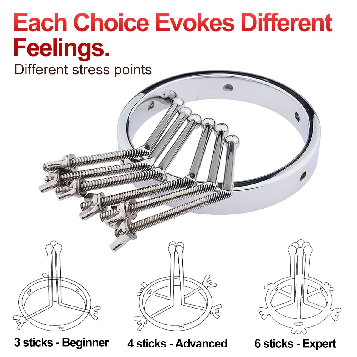 Adjustable Anal Plug Expander Hollow Tunnel Butt Plug Vaginal Anal Stretcher Stainless Steel Anal Sex Toys for Men Women