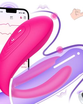 Wearable Remote Control Vibrator – BIG SHOCKED Adult Sex Toys for Women Couples Female Sex Toy G Spot Vibrators Clitoral Penis Vibrator with 10 Powerful Vibrating Double-Ended Dildos Vibrating Panties