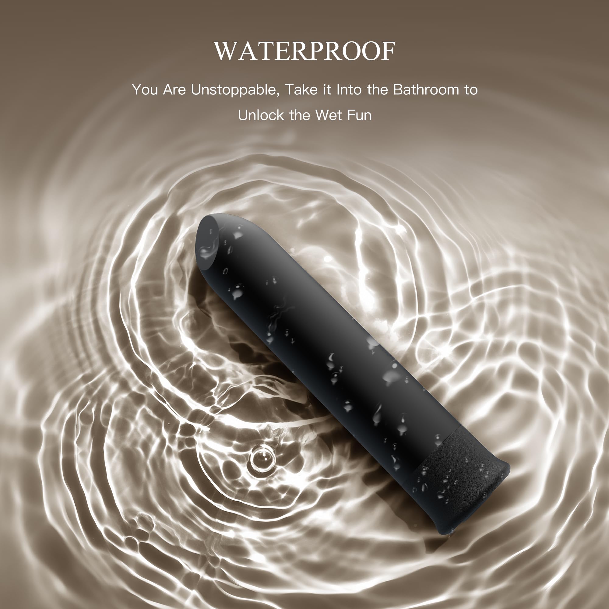 Bullet Vibrator with Angled Tip for Precision Clitoral Stimulation, Discreet Rechargeable Lipstick Vibe with 10 Vibration Modes Waterproof Finger Vibrator Nipple G-spot Stimulator Sex Toys for Women
