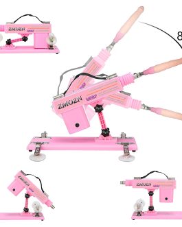 ZMOZN Automatic Sex Machine Thrusting Dildo Machine with 3 XLR Connector