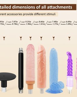 ANNGEOK Sex Machines Dildo Machine Thrusting Machine Automatic Sex Machine for Men and Women Sex Toys Machines Devices Automatic Dildo Thrusting Sex Machine with Sex Machine Attachments (Deep-Black)