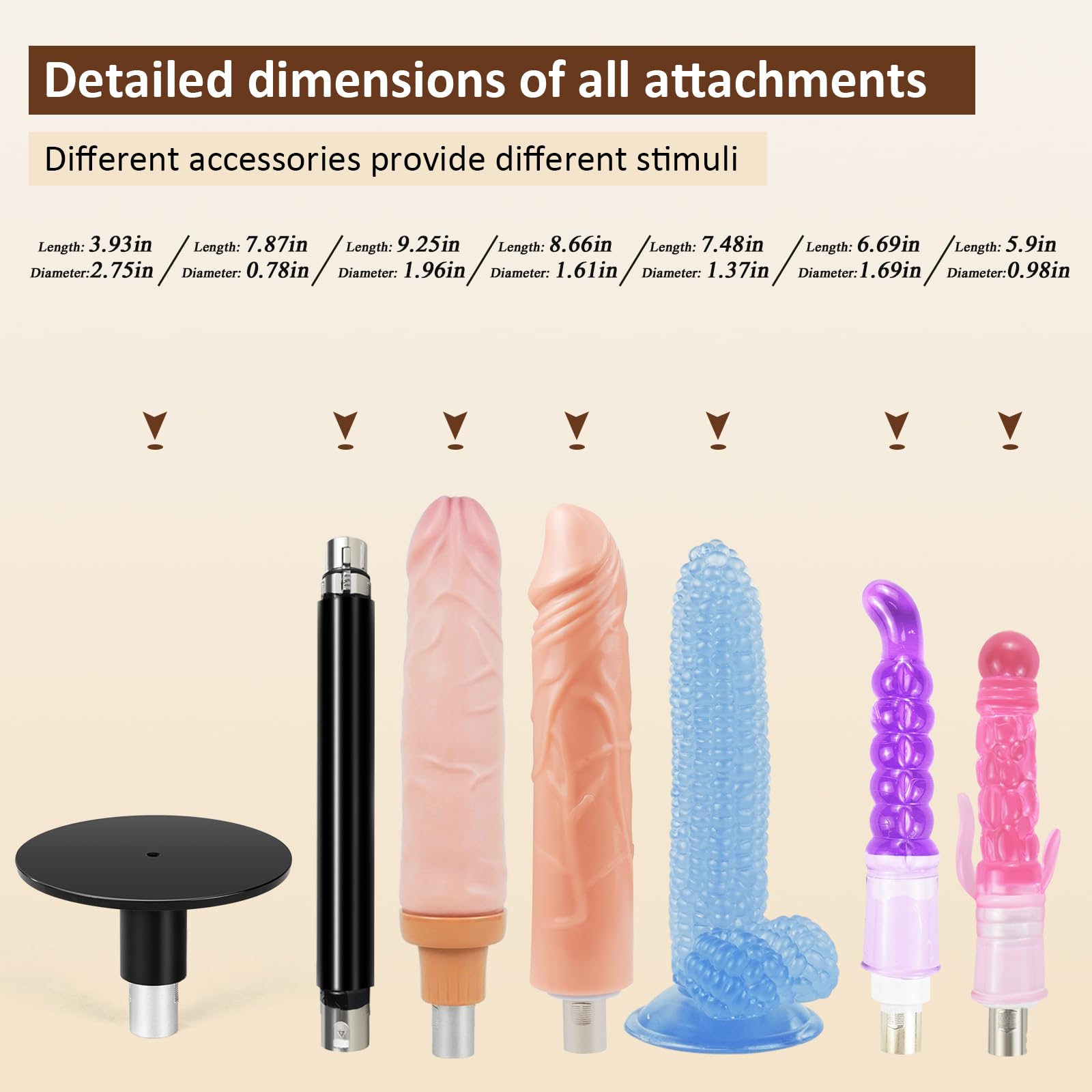 ANNGEOK Sex Machines Dildo Machine Thrusting Machine Automatic Sex Machine for Men and Women Sex Toys Machines Devices Automatic Dildo Thrusting Sex Machine with Sex Machine Attachments (Deep-Black)