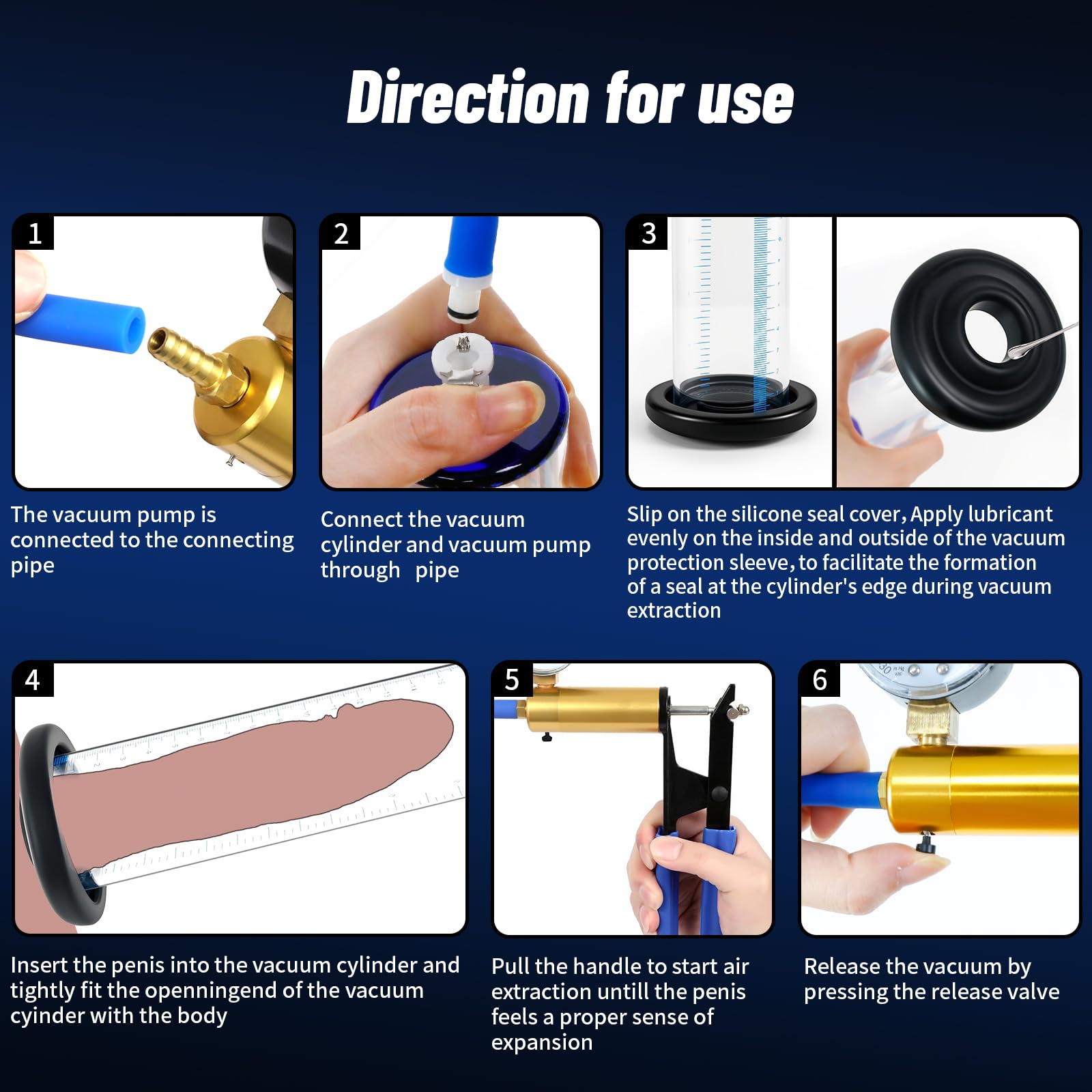 Penis Pump, Penis Extender,Dick Pump with Gauge 9 x 1.75 inch Cylinder,Sex Toys - Pumps & Enlargers,Cock Pump,Penis Male Sex Toys