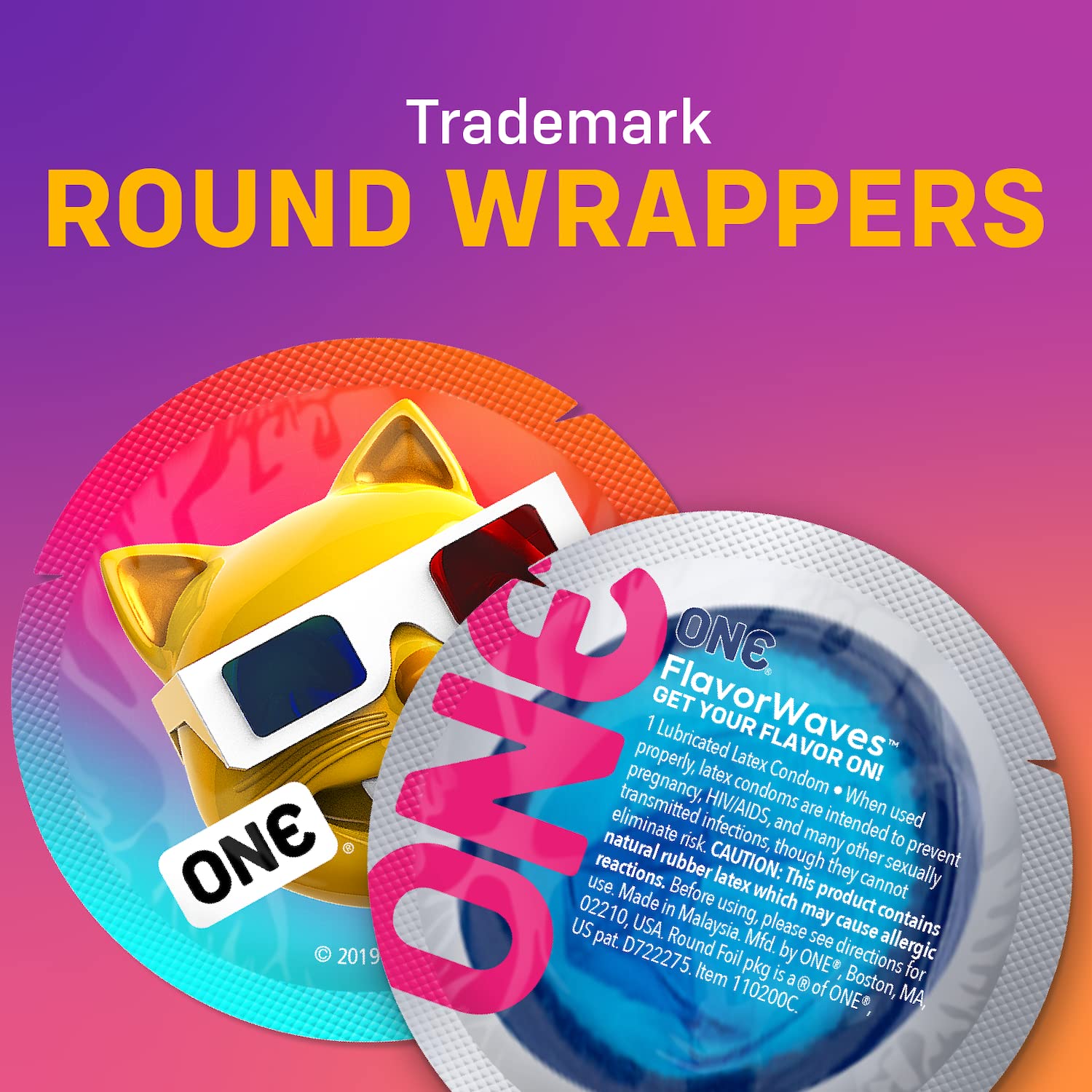 ONE® Condoms Mixed Pleasures | Variety Latex Condom Pack 100 Pack