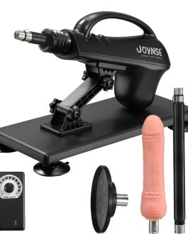 Sex Machine Joynse Automatic Fuck Machine with 3 Attachments, Thrusting Dildo Machine with Suction Cup Adapter, 3XLR Connector Love Machine Adult Sex Toys for Men Women