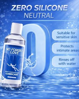Water-Based Personal Lubricant for Men & Women | Smooth, Long-Lasting & Non-Sticky Intimate Gel | Condom Safe, Toy Compatible, Easy to Clean, Gentle & Moisturizing Formula for Sensitive Skin & Couples