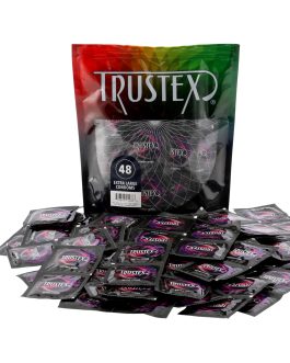 Trustex® Extra Large Condoms, Bag of 48