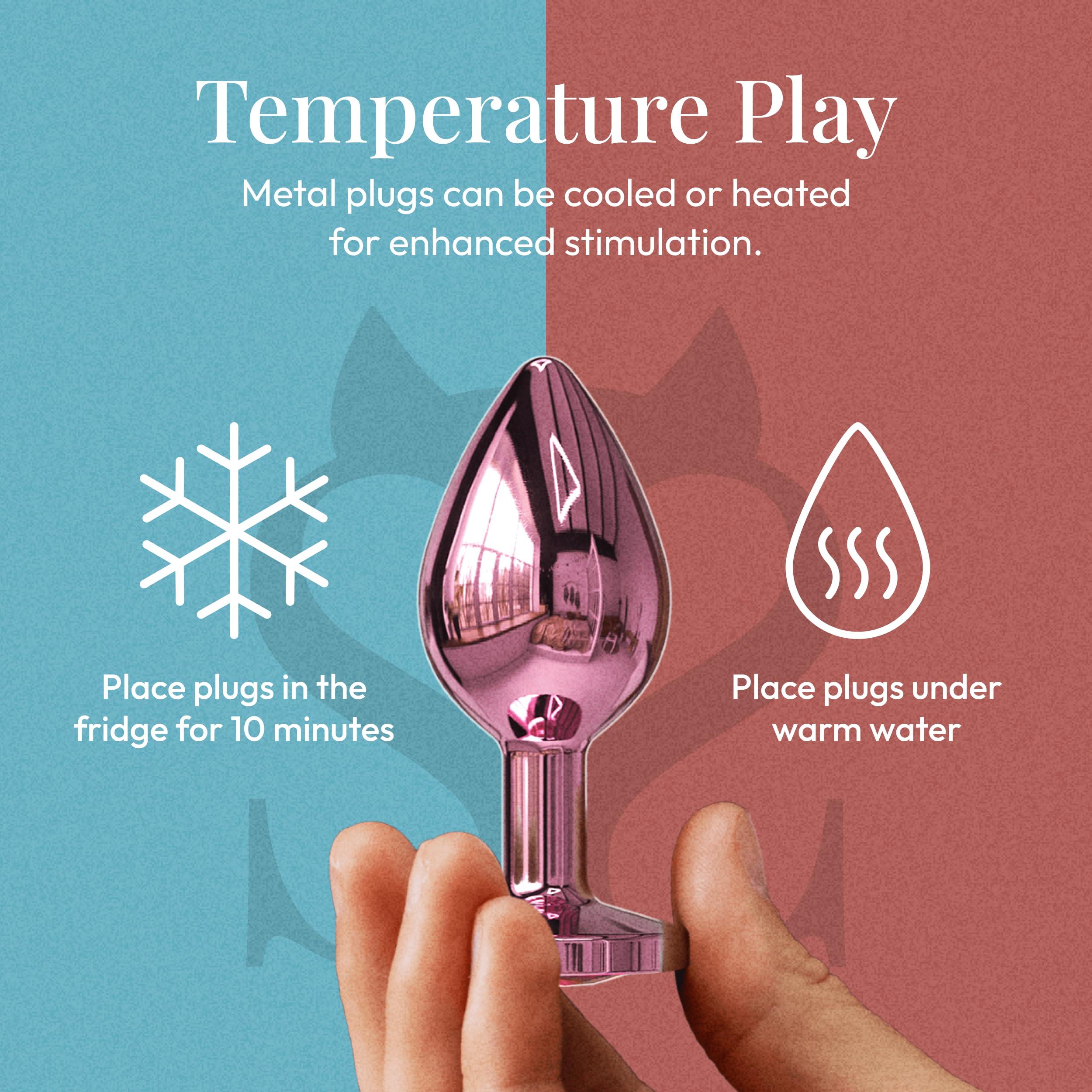Session Jewel Butt Plug Beginner 4 Piece Set - X-Small, Small, Medium, Large - Wide Base Prevents Slippage - Metal Anal Sex Adult Toy for Men & Women - Pink & Pink - Circle Shaped Charm