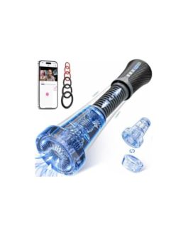 Men’s Hands-Free Heated Silicone Masturbator WFF1