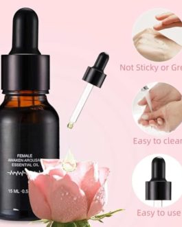 Intense Fast Orgasmic Oil, Natural Organic Formula Awaken Excite & Arousal Oil with Stimulating Tingling Sensation, Enhances Intimate Experiences for Women Pleasure Enhancer