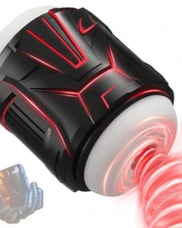 Upgraded Male Hands-Free Masturbator with Heat and Texture