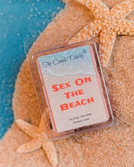 Sex On The Beach – Summer Lovin’ Scent – Maximum Scented Wax Cubes/Melts- 5 Packs -10 Ounces Total- 30 Cubes