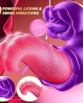 Female Masterburbatar for Women, 7X Flapping & Vibration & Licking & Sucking with Control M0711