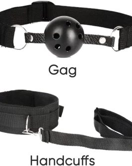 Sex Furniture Set with Bondage Restraints and Position Cushions