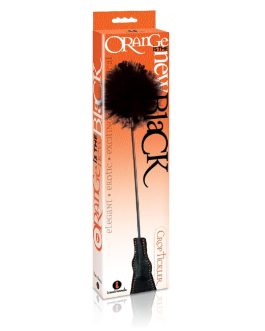 Sexy Gift Set Bundle of Orange is The New Black, Riding Crop & Tickler and Icon Brands Make Me Melt Sensual Warm-Drip Candles, 4 Pack, Pastel