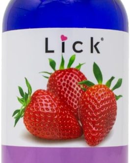 Strawberry Flavored Massage Oil – Aromatherapy & Moisturizing Body Oil for Relaxing Personal Massage – 4 oz