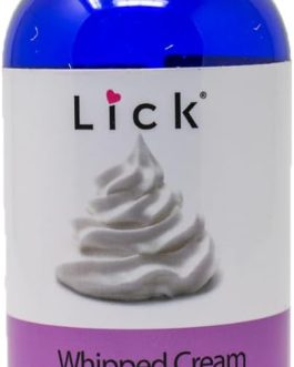 Whipped Cream Flavored Massage Oil with Vitamin E – Warming Edible Body Oil for Couples Massage – Sweet Almond and Coconut Oil Blend – Smooth Glide Skin Therapy for Men and Women – 4 oz