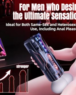Enhanced Mode 2026 Hands-Free Male Masturbator F271 9X Speed