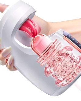 2026 Electric Heated Male Masturbator with Flexible Milker
