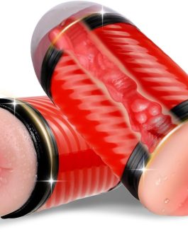 Realistic Pocket Puzzy Silicone Male Masturbator Device