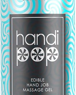 Handipop Edible Massage Edible Gel | Water Based | for Men, Women and Couples (4.2 fl. oz, Strawberry)