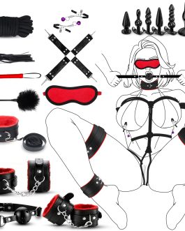 Adjustable Silicone Butt Beads Couples Accessory Kit