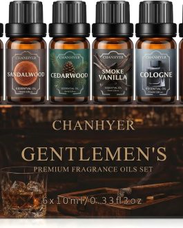 Date Night Essential Oils Set for Diffusers for Home 6 x 10 ml