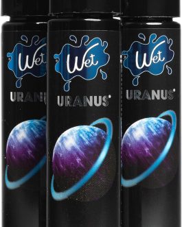 Wet 6-Pack Flavors – Personal Lubricant Sampler, 6 Flavors, 1 Fl Oz Each