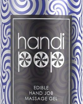 Handipop Edible Massage Edible Gel | Water Based | for Men, Women and Couples (4.2 fl. oz, Strawberry)