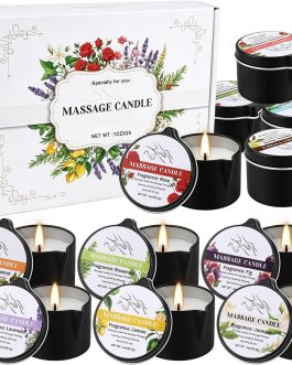 Scented Candles Set – 24 Pack Black&White Men Candles for Home Scented, 3.5 oz, Aromatherapy Soy Candle Gifts Set for Men, Birthday, Valentine, Anniversary, June Holiday Present for Him, Dad, Husband